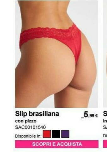 Terranova Slip donna offerta