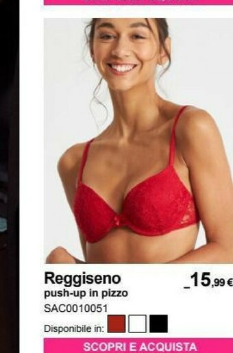 Terranova Reggiseno offerta