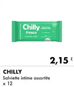 Iper Tosano CHILLY Salviette intime assortite x 12 offerta