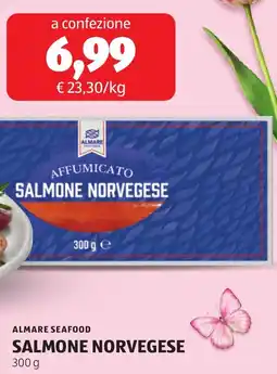 ALDI Almare seafood salmone norvegese offerta