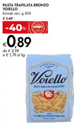 Bennet Pasta trafilata bronzo VOIELLO offerta