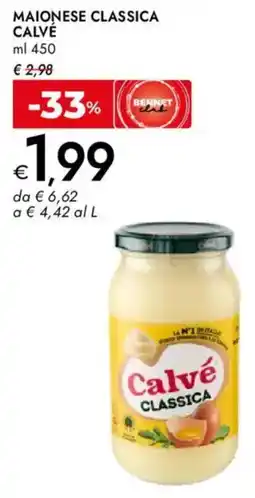 Bennet Maionese classica CALVE offerta