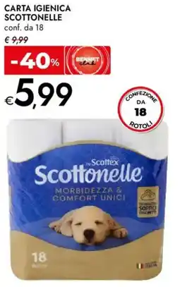 Bennet Carta igienica SCOTTONELLE offerta