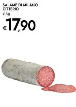 Bennet Salame di milano CITTERIO al kg offerta