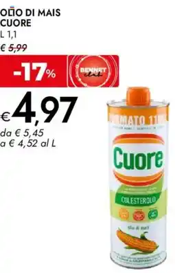 Bennet Oпo di mais CUORE offerta