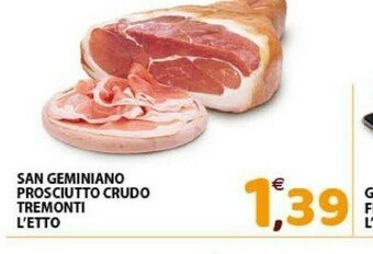 Prosciutto crudo