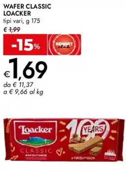 Bennet Wafer classic LOACKER offerta