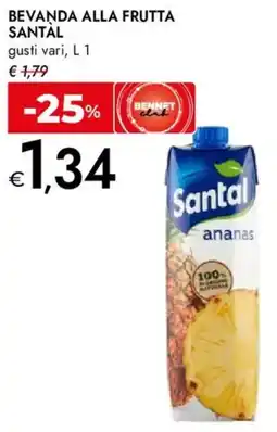 Bennet Bevanda alla frutta SANTAL offerta