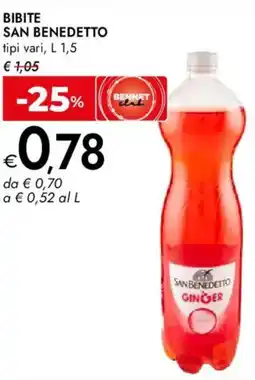 Bennet Bibite SAN BENEDETTO offerta