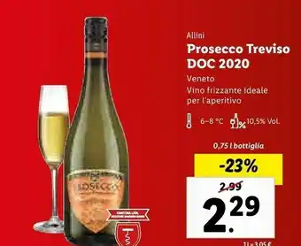 Prosecco treviso doc 2020