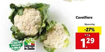Lidl Cavolfiore offerta