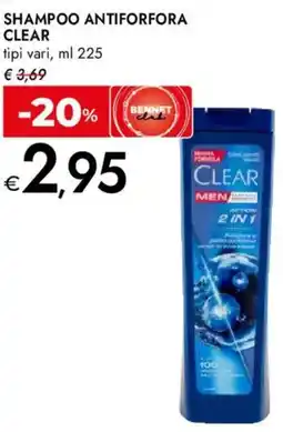 Bennet Shampoo antiforfora CLEAR offerta