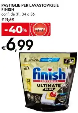 Bennet Pastiglie per lavastoviglie FINISH offerta