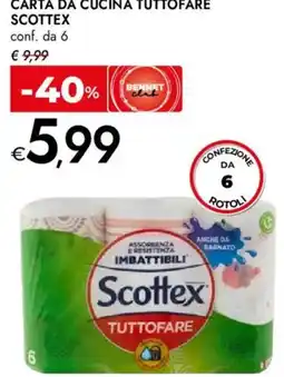 Bennet Carta da cucina tuttofare SCOTTEX offerta