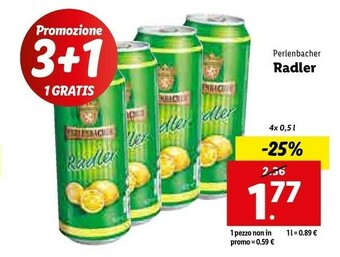 Lidl Radler offerta