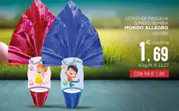 Altasfera Uovo di pasqua bimbo/bimba MONDO ALLEGRO offerta