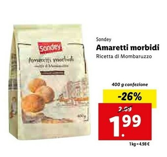 Amaretti morbidi