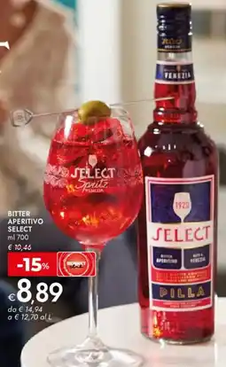 Bennet Bitter aperitivo SELECT offerta