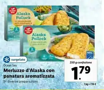Lidl Filetti di merluzzo offerta