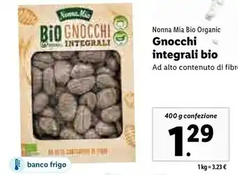 Lidl Gnocchi integrali bio offerta