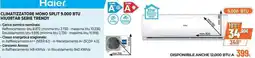 Expert Haier CLIMATIZZATORE MONO SPLIT 9.000 BTU HIU09TAB SERIE TRENDY offerta