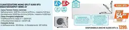 Expert MITSUBISHI ELECTRIC CLIMATIZZATORE MONO SPLIT 9.000 BTU MSZAY25VGKPKIT SERIE AY offerta