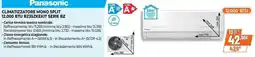 Expert Panasonic CLIMATIZZATORE MONO SPLIT 12.000 BTU BZ35ZKEKIT SERIE BZ offerta