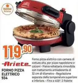 Expert Ariete forno pizza elettrico 934 offerta