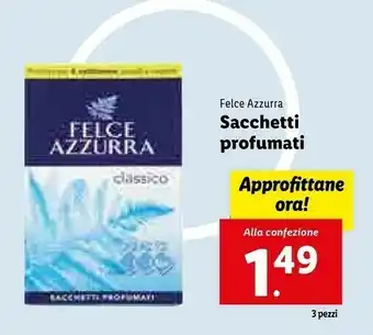 Lidl Sacchetti profumati offerta