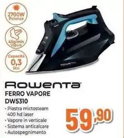 Expert Rowenta FERRO VAPORE DW5310 offerta