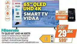 Expert Hisense TV QLED 65" UHD 4K 65E79 offerta
