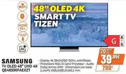 Expert SAMSUNG TV OLED 48" UHD 4K QE48S90FAEXZT offerta