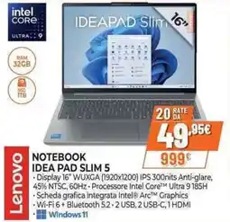 Expert Lenovo notebook idea pad slim 5 offerta