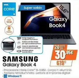 Expert SAMSUNG Galaxy Book 4 offerta