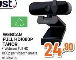 Expert Trust WEBCAM FULL HD1080P TANOR offerta