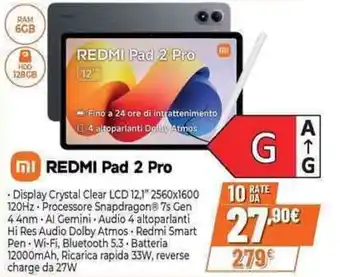 Expert REDMI Pad 2 Pro offerta