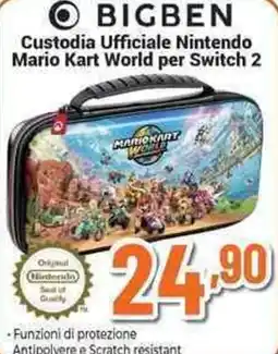 Expert BIGBEN Custodia Ufficiale Nintendo Mario Kart World per Switch 2 offerta