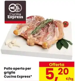 Despar Pollo aperto per griglia Cucina Express offerta