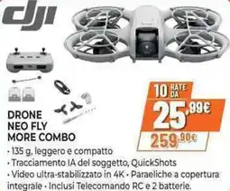 Expert Dji drone neo fly more combo offerta