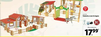 Lidl Playtive fattoria o zoo in legno offerta