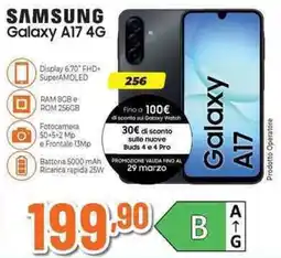 Expert SAMSUNG Galaxy A17 4G offerta