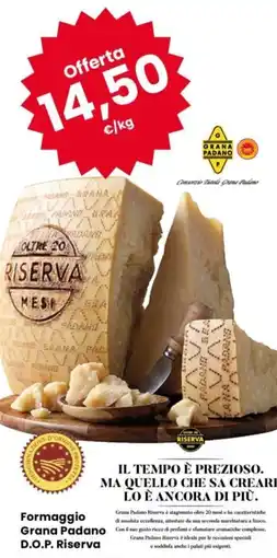 Despar Formaggio Grana Padano D.O.P. Riserva offerta