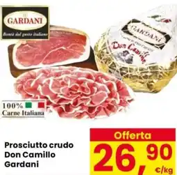 Despar Prosciutto crudo Don Camillo Gardani offerta