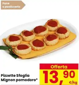 Despar Pizzette Sfoglia Mignon pomodoro offerta
