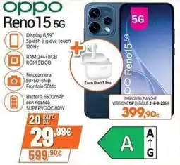 Expert oppo Reno 15 5G offerta
