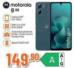 Expert motorola moto g06 offerta