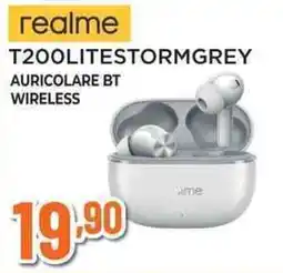 Expert Realme T200LITESTORMGREY auricolare bt wireless offerta