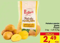 Despar Patate a pasta gialla Pizzoli offerta
