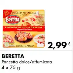 Iper Tosano BERETTA Pancetta dolce/affumicata offerta