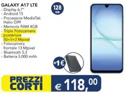 Esselunga GALAXY A17 LTE offerta